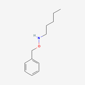 1-Pentanamine, N-(phenylmethoxy)-