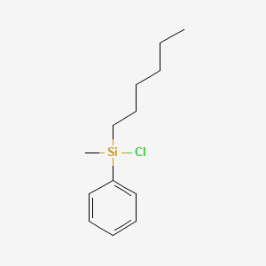 molecular formula C13H21ClSi B2861507 Phenylhexylmethyl chlorosilane CAS No. 139989-80-3
