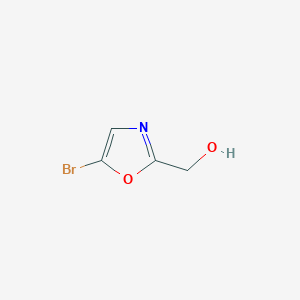 molecular formula C4H4BrNO2 B2861515 (5-Bromooxazol-2-YL)methanol CAS No. 1454907-14-2
