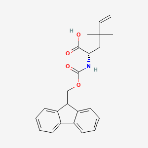 (2S)-2-(9H-Fluoren-9-ylmethoxycarbonylamino)-4,4-dimethylhex-5-enoic acid