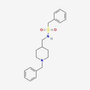 N-((1-benzylpiperidin-4-yl)methyl)-1-phenylmethanesulfonamide