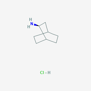 (2S)-Bicyclo[2.2.2]octan-2-amine;hydrochloride