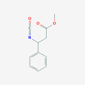 Methyl 3-isocyanato-3-phenylpropanoate