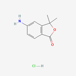 5-Amino-3,3-dimethylisobenzofuran-1(3H)-one hcl