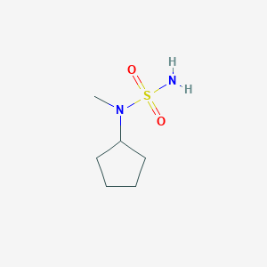 [Methyl(sulfamoyl)amino]cyclopentane