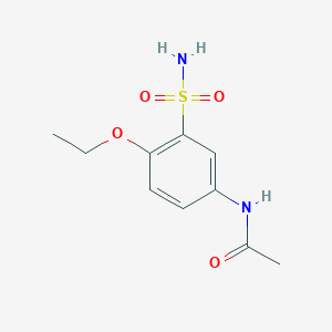 N-(4-ethoxy-3-sulfamoylphenyl)acetamide