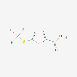5-(Trifluoromethylsulfanyl)thiophene-2-carboxylic acid