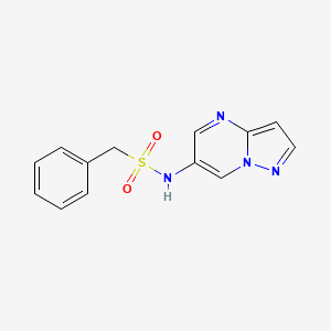 1-phenyl-N-(pyrazolo[1,5-a]pyrimidin-6-yl)methanesulfonamide