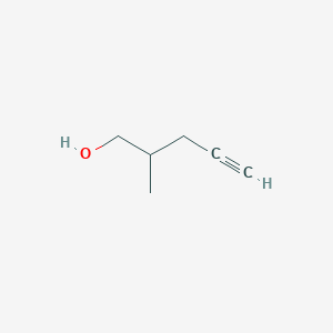 molecular formula C6H10O B2861734 2-Methylpent-4-yn-1-ol CAS No. 58113-69-2