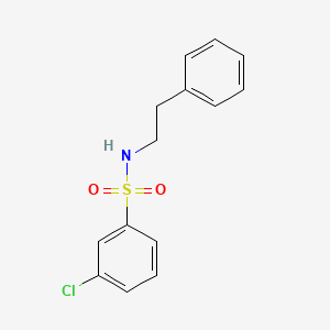 3-chloro-N-phenethylbenzenesulfonamide