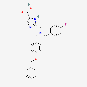 molecular formula C26H24FN3O3 B2861740 MMPI-1154 CAS No. 1382722-47-5