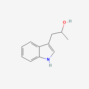 molecular formula C11H13NO B2861759 1-(1h-Indol-3-yl)propan-2-ol CAS No. 3364-35-0