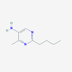 2-Butyl-4-methylpyrimidin-5-amine
