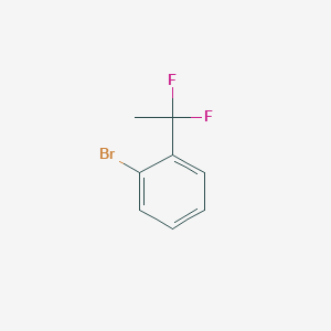 molecular formula C8H7BrF2 B2861802 1-Bromo-2-(1,1-difluoroethyl)benzene CAS No. 444581-46-8