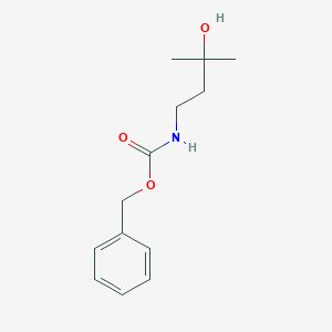molecular formula C13H19NO3 B2861974 benzyl N-(3-hydroxy-3-methylbutyl)carbamate CAS No. 1338492-99-1