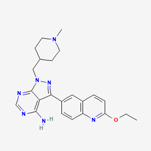 molecular formula C23H27N7O B2862007 BKI-1369 CAS No. 1951431-22-3