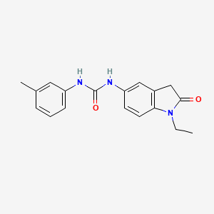 1-(1-Ethyl-2-oxoindolin-5-yl)-3-(m-tolyl)urea
