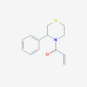 1-(3-Phenylthiomorpholin-4-yl)prop-2-en-1-one