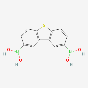 (8-boronodibenzothiophen-2-yl)boronic Acid