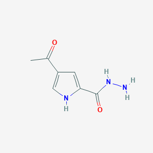 4-acetyl-1H-pyrrole-2-carbohydrazide