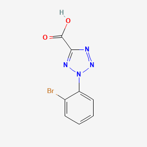 2-(2-Bromophenyl)tetrazole-5-carboxylic acid