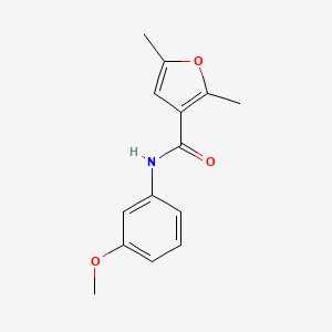 N-(3-methoxyphenyl)-2,5-dimethylfuran-3-carboxamide