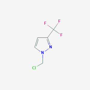 1-(chloromethyl)-3-(trifluoromethyl)-1H-pyrazole