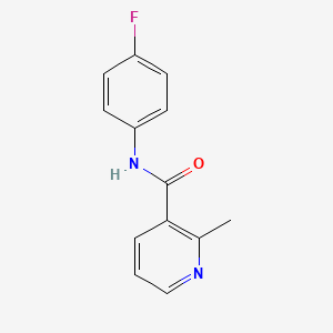 molecular formula C13H11FN2O B2862391 N-(4-Fluorophenyl)-2-methylpyridine-3-carboxamide CAS No. 1788756-21-7