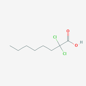 molecular formula C8H14Cl2O2 B028626 2,2-dichlorooctanoic Acid CAS No. 102272-30-0