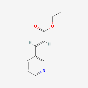 molecular formula C10H11NO2 B2862613 Ethyl 3-(3-pyridyl)acrylate CAS No. 17097-67-5; 28447-17-8; 59607-99-7