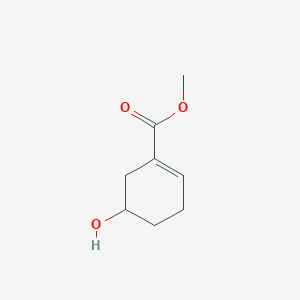 molecular formula C8H12O3 B2862941 Methyl 5-hydroxy-1-cyclohexene-1-carboxylate CAS No. 85576-03-0