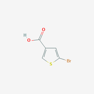 molecular formula C5H3BrO2S B028630 5-Bromothiophene-3-carboxylic acid CAS No. 100523-84-0