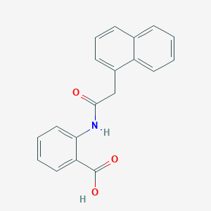 molecular formula C19H15NO3 B028631 2-[(1-Naphthylacetyl)amino]benzoic acid CAS No. 101895-37-8