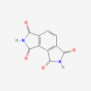 molecular formula C10H4N2O4 B2863128 pyrrolo[3,4-e]isoindole-1,3,6,8-tetrone CAS No. 42094-01-9