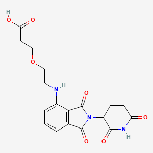 Pomalidomide-PEG1-C2-COOH