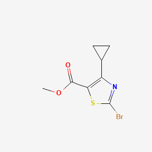 Methyl 2-bromo-4-cyclopropyl-1,3-thiazole-5-carboxylate
