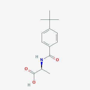 (2S)-2-[(4-tert-butylbenzoyl)amino]propanoic acid