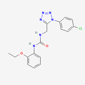1-((1-(4-chlorophenyl)-1H-tetrazol-5-yl)methyl)-3-(2-ethoxyphenyl)urea