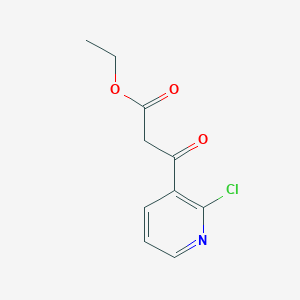 molecular formula C10H10ClNO3 B2863247 Ethyl 3-(2-chloropyridin-3-yl)-3-oxopropanoate CAS No. 220731-02-2