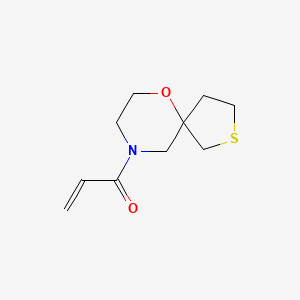 1-(6-Oxa-2-thia-9-azaspiro[4.5]decan-9-yl)prop-2-en-1-one