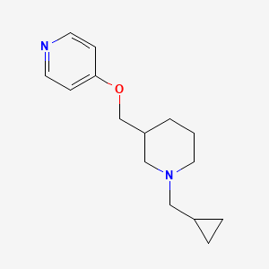 4-[[1-(Cyclopropylmethyl)piperidin-3-yl]methoxy]pyridine