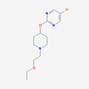 5-Bromo-2-[1-(2-ethoxyethyl)piperidin-4-yl]oxypyrimidine