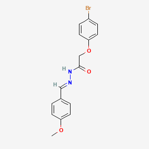 2-(4-Bromophenoxy)-N'-(4-methoxybenzylidene)acetohydrazide