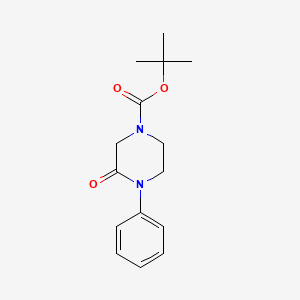 tert-Butyl 3-oxo-4-phenylpiperazine-1-carboxylate