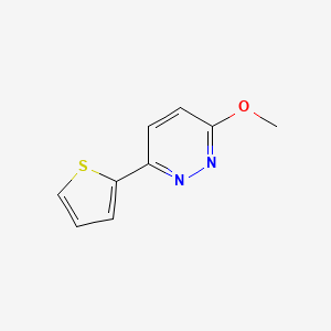 3-Methoxy-6-(thiophen-2-yl)pyridazine