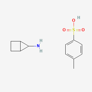 Bicyclo[2.1.0]pentan-5-amine;4-methylbenzenesulfonic acid