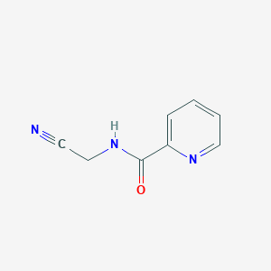 molecular formula C8H7N3O B2863494 N-(Cyanomethyl)picolinamide CAS No. 1183609-74-6