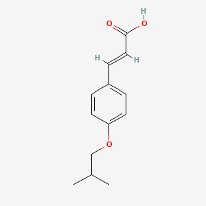 B2863563 (2E)-3-(4-isobutoxyphenyl)acrylic acid CAS No. 119103-97-8