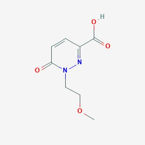 1-(2-Methoxyethyl)-6-oxo-1,6-dihydropyridazine-3-carboxylic acid