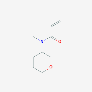 N-Methyl-N-(oxan-3-yl)prop-2-enamide